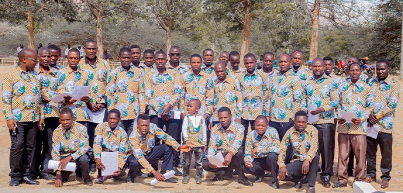 Chama cha Kitume Umoja wa Wanaume Katoliki (UWAKA) Parokia ya Ilole Jimbo Katoliki la Iringa wakati wa uzinduzi wa chama hicho Oktoba 2024.